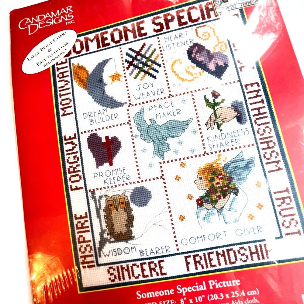 Candamar Designs #51458 "Someone Special" Counted Cross Stitch Kit NEW Sealed